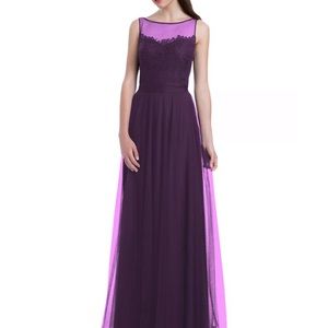 Bill Levkoff formal bridesmaid dress